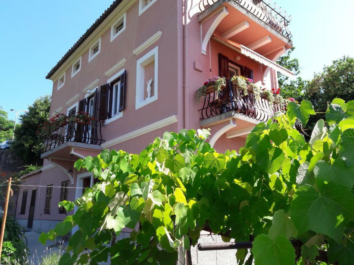 Apartman Lusetic Abbazia Esterno foto