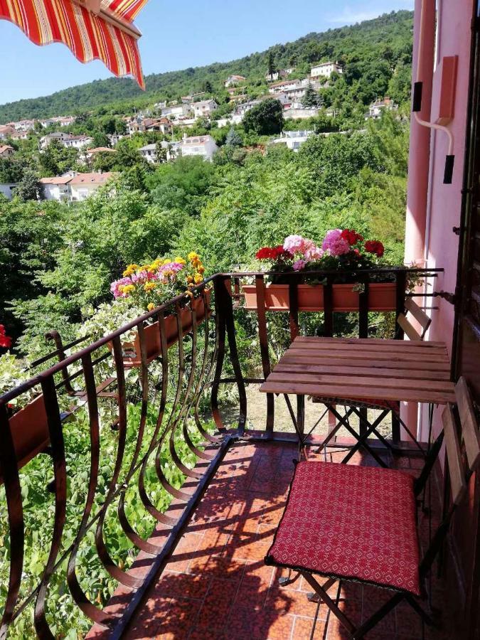Apartman Lusetic Abbazia Esterno foto